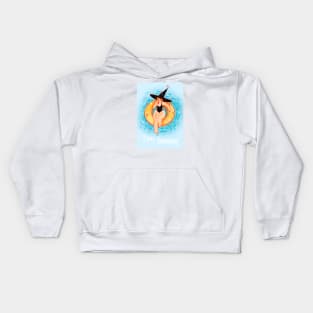 Chill Summer Witch Kids Hoodie